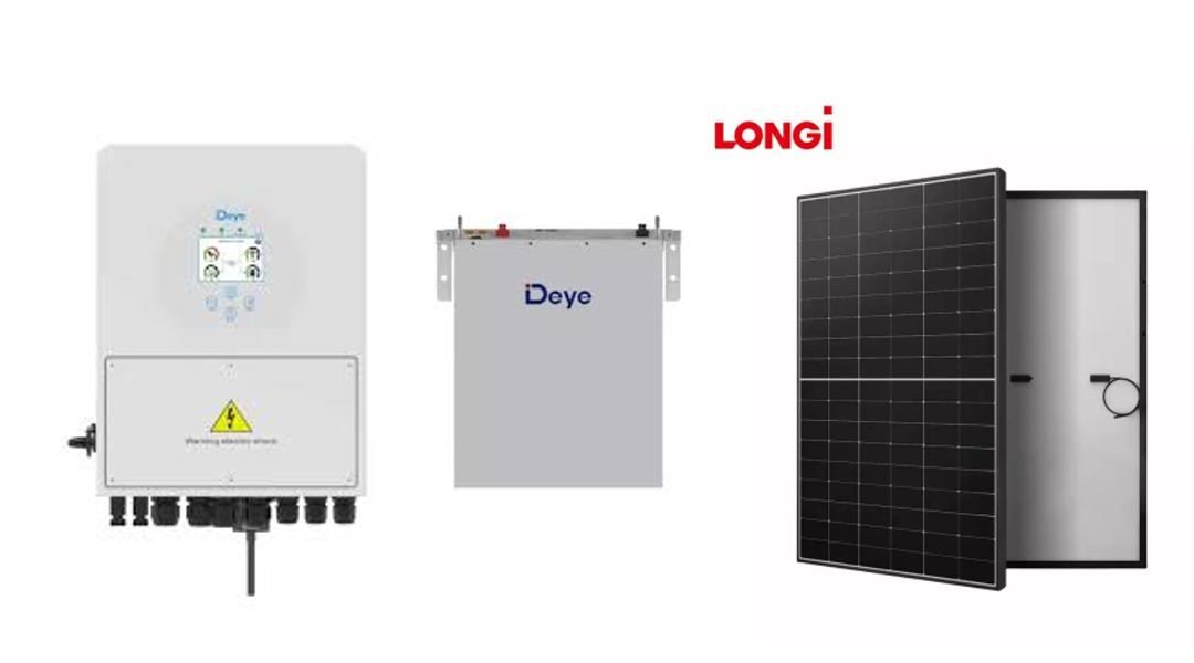5.5KVA Deye PACKAGE #25 solar package from Solarpro Zimbabwe